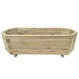 vidaXL Garden Planter 80x32x31 cm Impregnated Pinewood