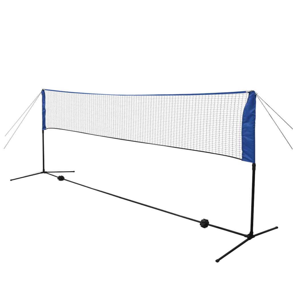 Sada badmintonové sítě a košíčků, 300x155 cm
