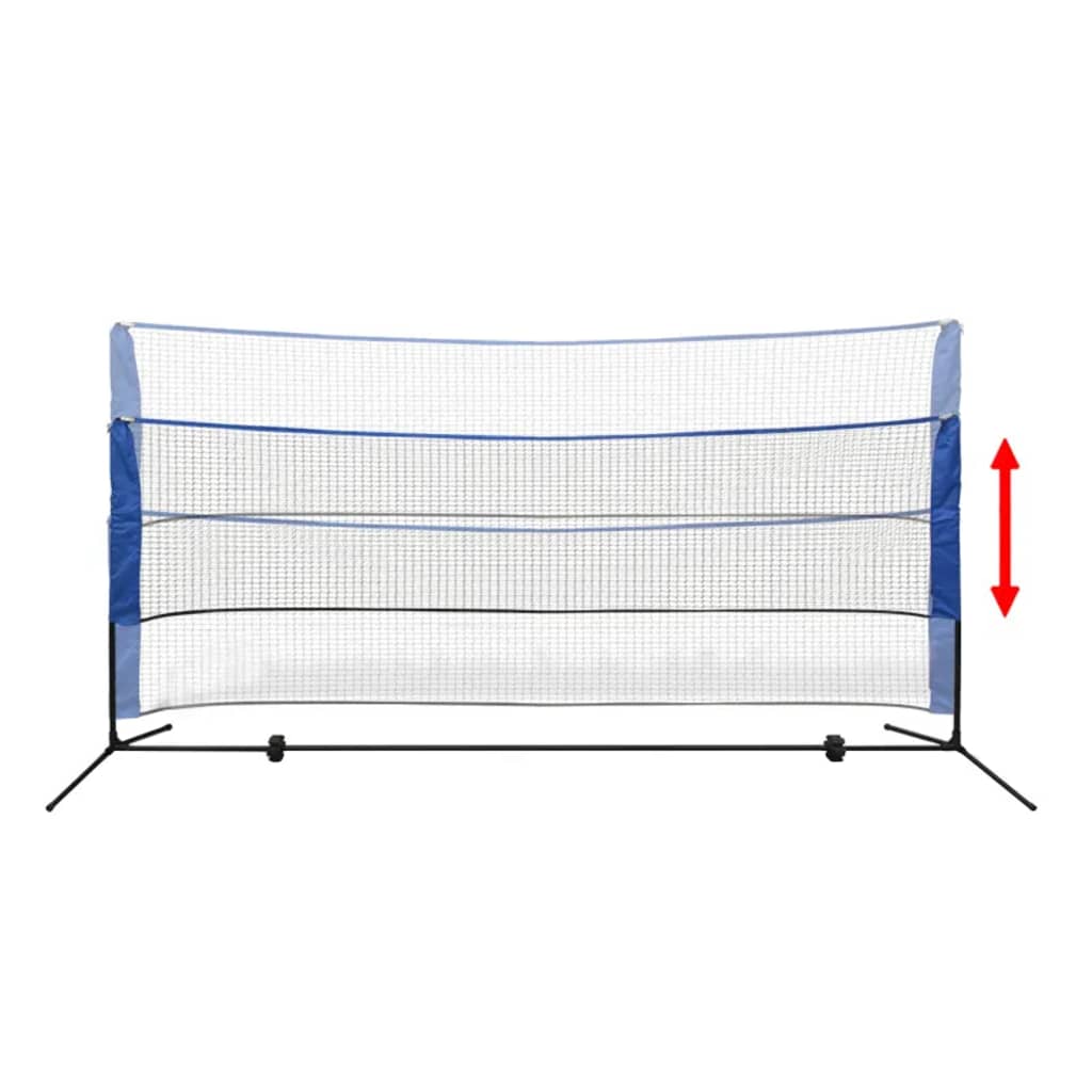 Thumbnail - vidaXL Badmintonnetz-Set mit Federbällen 300 x 155 cm