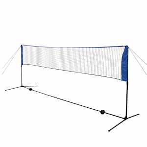 Sada badmintonové sítě a košíčků, 300x155 cm - obrázek 11
