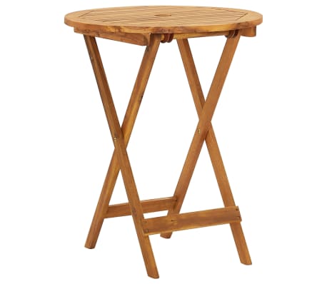 vidaXL 3-tlg. Bistro-Set Klappbar Massivholz Akazie