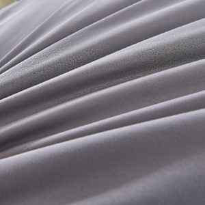 vidaXL Patalynės komplektas, antracito spalvos, 200x220/80x80cm