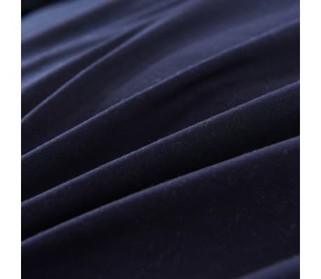 vidaXL Patalynės komplektas, juodos spalvos, 200x200/60x70 cm