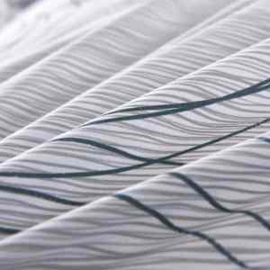 vidaXL Patalynės komplektas, apskritimų ra&scaron;tas, 140x220/60x70cm