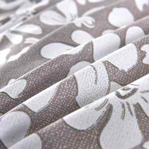 vidaXL Patalynės komplektas, gėlių ra&scaron;tas, 140x220/60x70cm