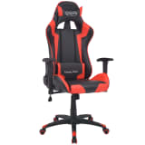 vidaXL Chaise de bureau inclinable Cuir artificiel Rouge