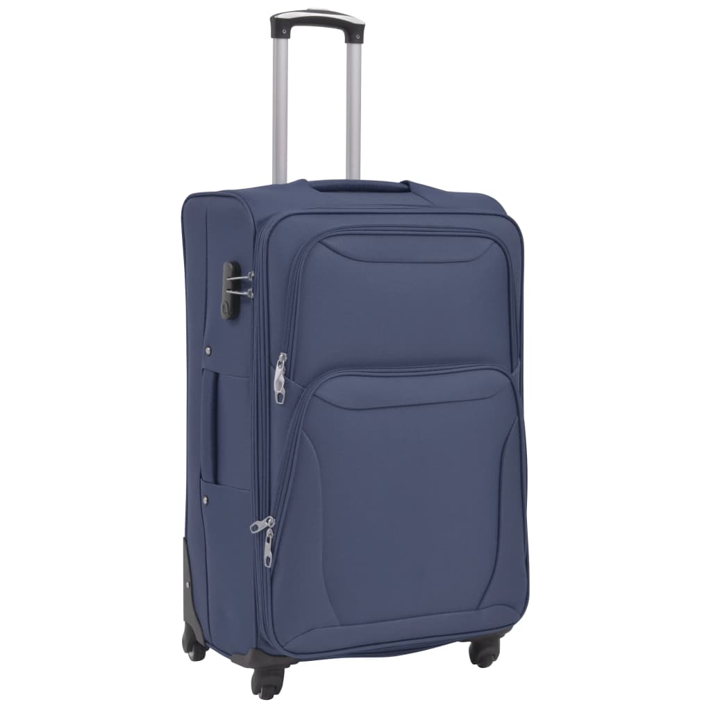 Thumbnail - vidaXL 3-tlg. Weichgepäck Trolley-Set Marineblau