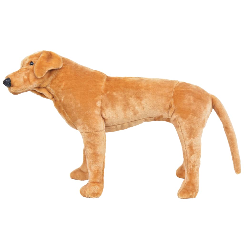 

vidaXL Speelgoedhond labrador staand XXL pluche lichtbruin