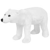vidaXL Orso Polare di Peluche Giocattolo Bianco XXL