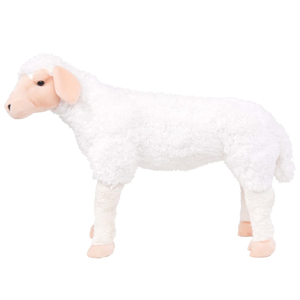 Fehér álló bárány plüssjáték XXL 