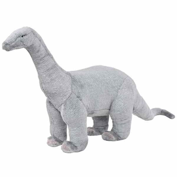 vidaXL seisev brahhiosaurus, pl&uuml;&uuml;s, hall XXL