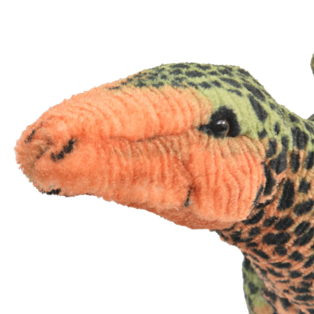Thumbnail - vidaXL Plüschtier Stegosaurus Stehend Plüsch Grün und Orange XXL