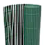  vidaXL zöld kétoldalas PVC kerti kerítés 90 x 300 cm termék 2. képe