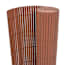 vidaXL barna kétoldalas PVC kerti kerítés 90 x 300 cm termék 2. képe