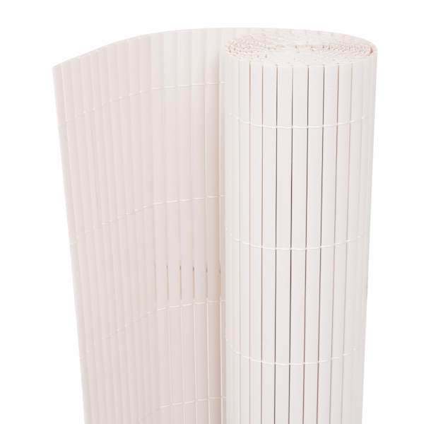 vidaXL Aiandus aiapaneel Valge 150 x 300 cm PVC