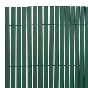 Zahradní plot Zelená 150 x 300 cm PVC - obrázek 4