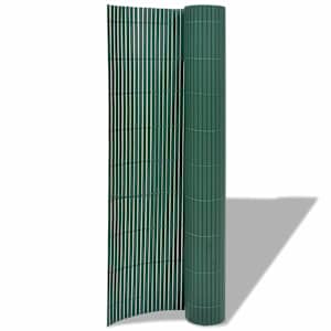 Zahradní plot Zelená 150 x 300 cm PVC - obrázek 2