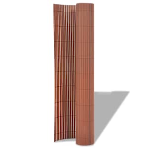 Zahradní plot Hnědá 150 x 300 cm PVC - obrázek 2