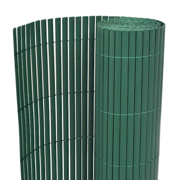vidaXL Aiandus aiapaneel Roheline 150 x 500 cm PVC