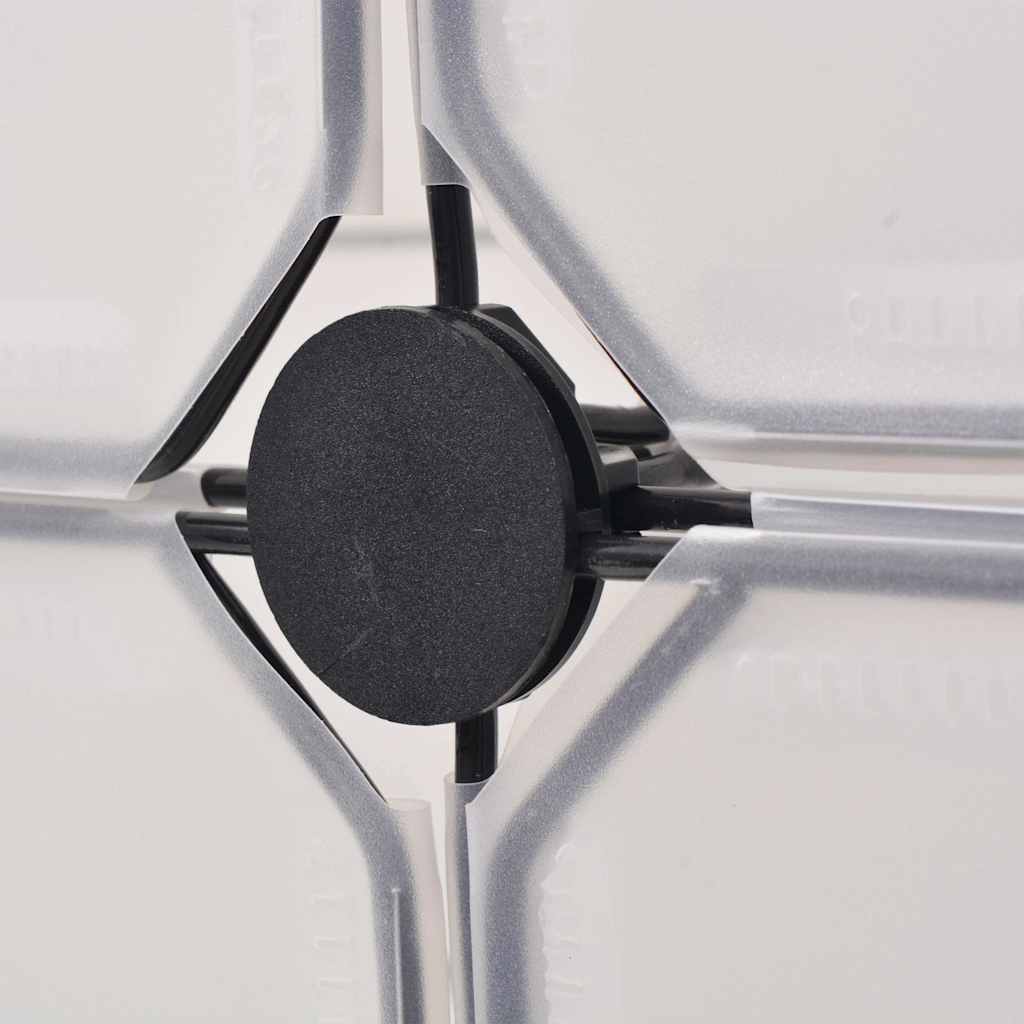 Organizator za čevlje z 12 predelki bele barve - slika 8