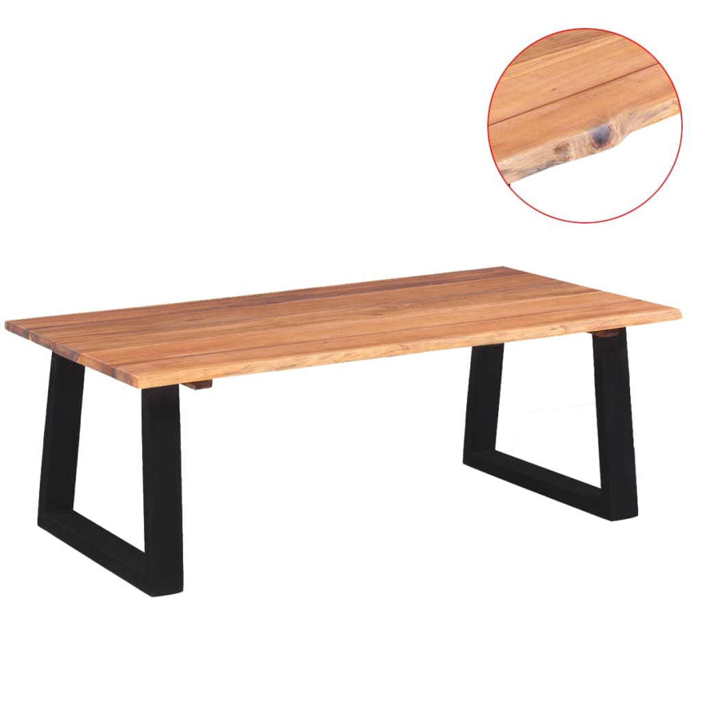 VidaXL - vidaXL Salontafel massief acaciahout 110x60x40 cm