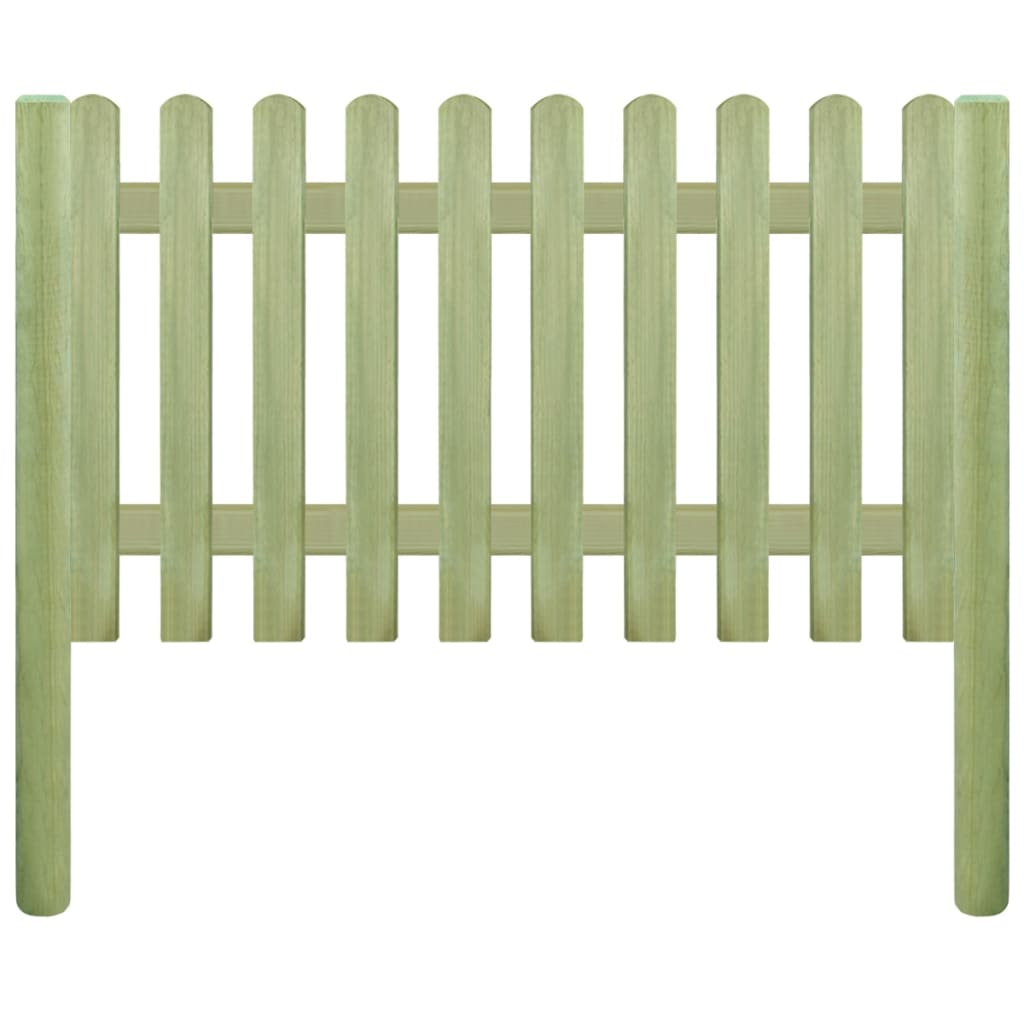 

vidaXL Hek 6/9 cm 5,1 m 150 cm geïmpregneerd grenenhout