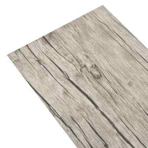 Podlahová prkna 18 pcs Šedý 5,26 m² PVC - obrázek 3