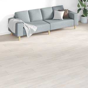 Deske za talne obloge 18 pcs Bela 5,26 m² PVC