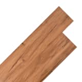 vidaXL PVC Talne plošče 5,26 m² barva naravne brestovine