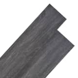vidaXL PVC-lattialankut 18 kpl 5,26 m² Musta ja valkoinen