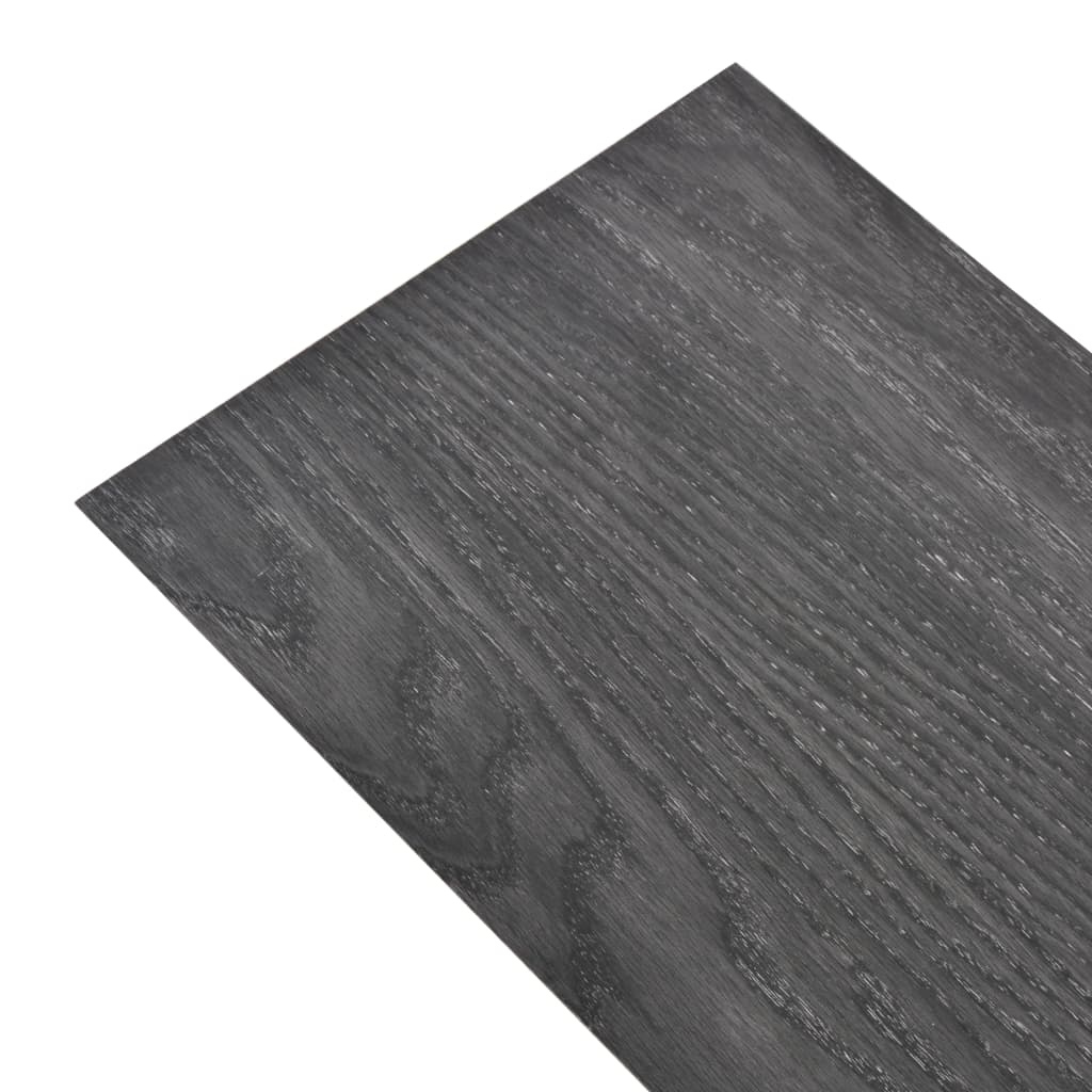 vidaXL fekete és fehér nem öntapadó PVC padlólapok 2 mm 5,26 m²
