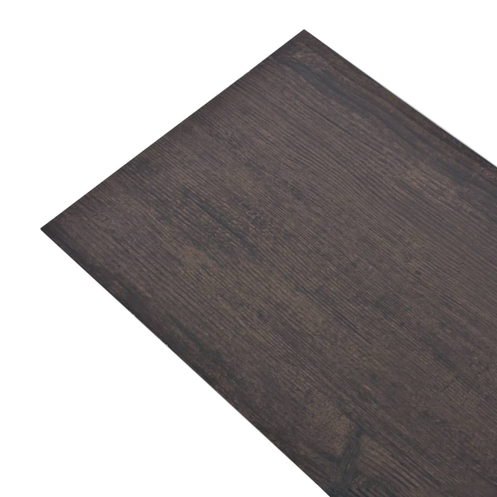 

vidaXL Vloerplanken 5,26 m² 2 mm PVC donkergrijs eiken