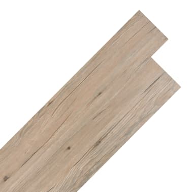 Vidaxl Self Adhesive Pvc Flooring Planks 54 Ft² 0 08 Oak Brown Vidaxl Self Adhesive Pvc Flooring
