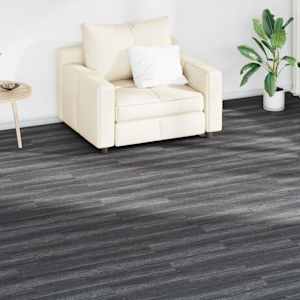 Deske za talne obloge 36 pcs Črna in bela 5,02 m² PVC