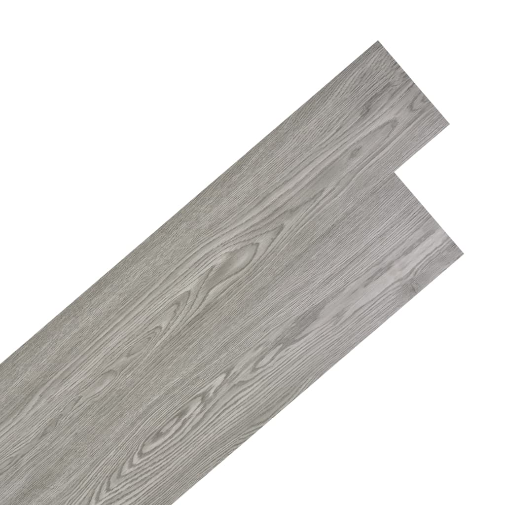 Image of vidaXL Self-adhesive PVC Flooring Planks 5.02 m² 2 mm Dark Grey