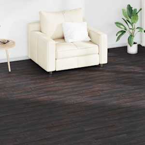 Deske za talne obloge 36 pcs Temno rjava 5,02 m² PVC