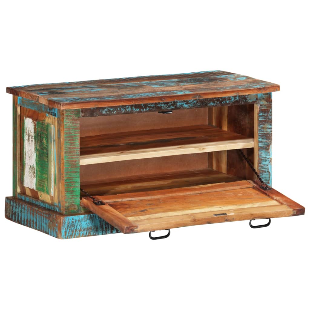Schuhbank Altholz Massiv VidaXL 16 width=274