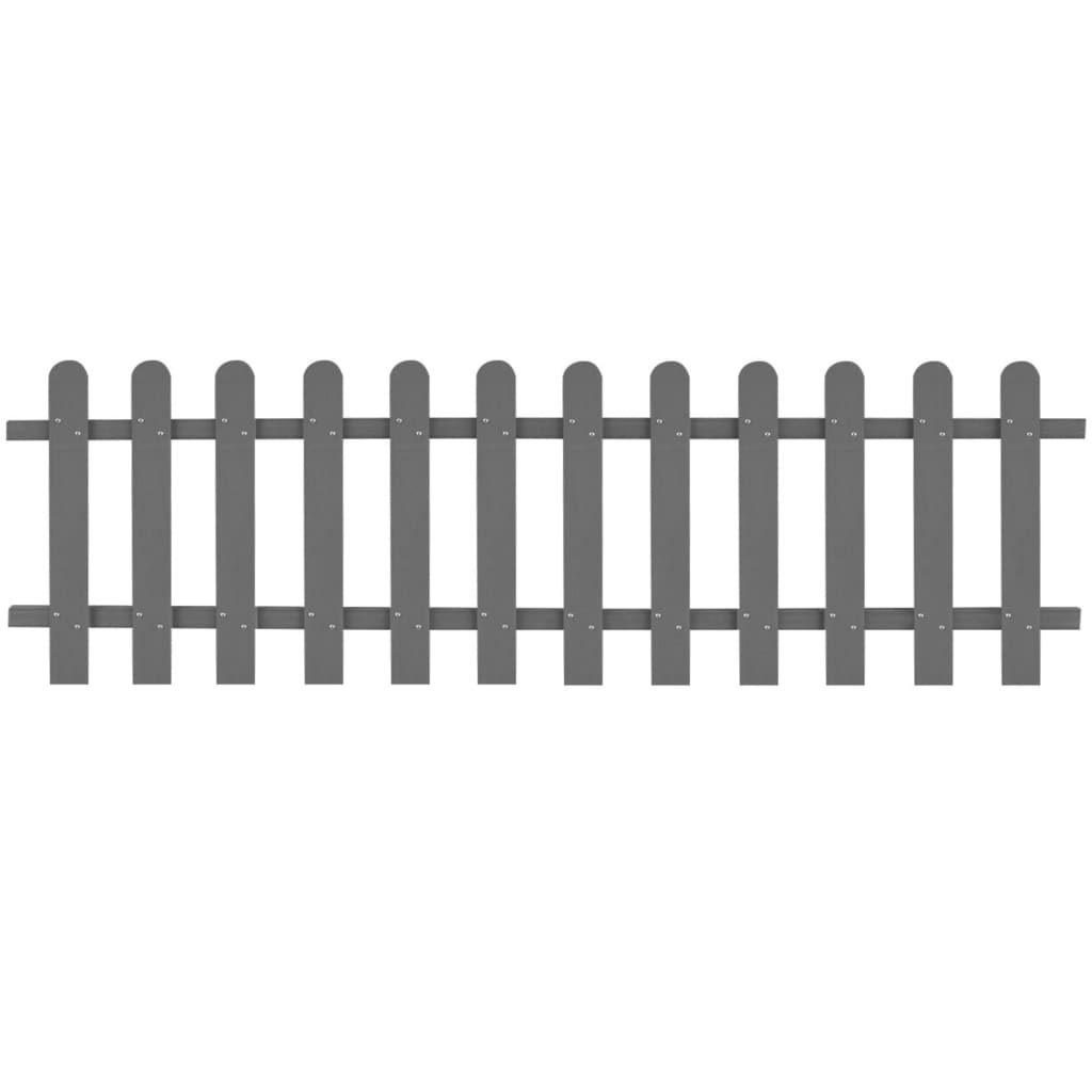 Gard din sipci 200 x 60 cm WPC