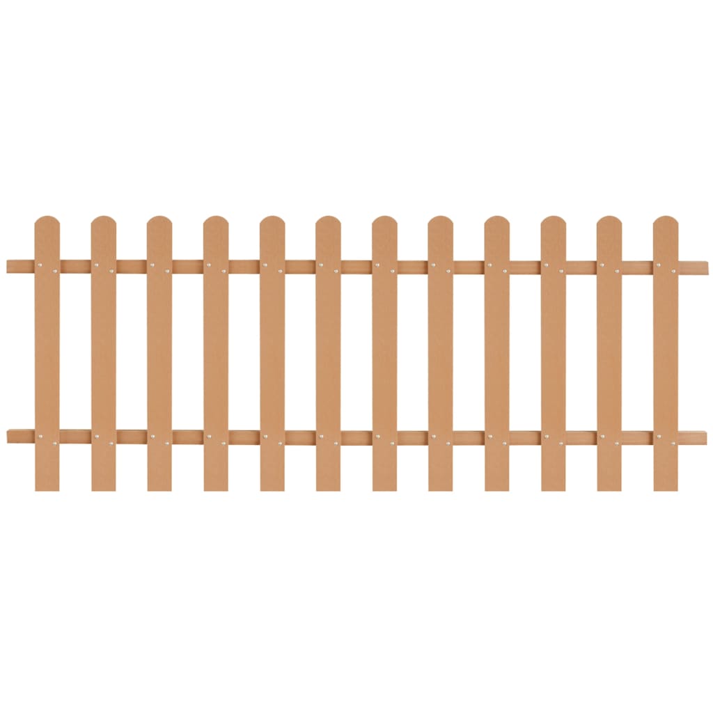 Petrashop  Laťkový plot WPC 200 x 80 cm