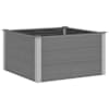 vidaXL aia taimelava puidu-plasti segust, 100 x 100 x 54 cm, hall