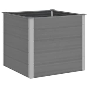 vidaXL aia taimelava puidu-plasti segust, 100 x 100 x 91 cm, hall