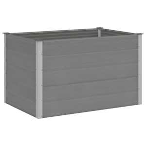 vidaXL aia taimelava puidu-plasti segust, 150 x 100 x 91 cm, hall