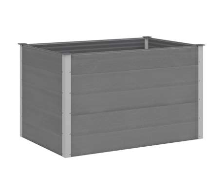 vidaXL GartenHochbeet WPC 150x100x91 cm Grau vidaXL.de