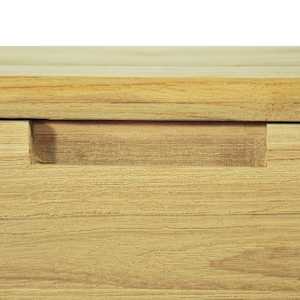 Konferenční stolek, masivní teak, 80x80x40 cm - obrázek 9