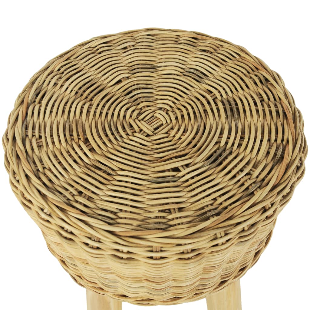 Thumbnail - vidaXL Barhocker Natur Rattan