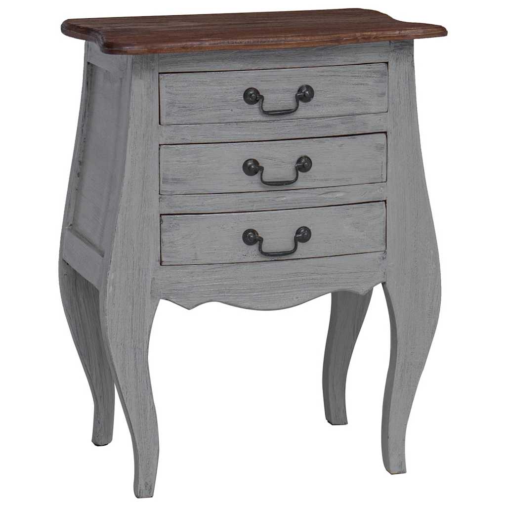 Thumbnail - vidaXL Nachttisch Massives Mahagoniholz 48x35x64 cm