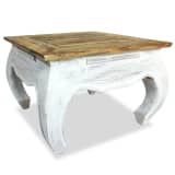 vidaXL Table d'appoint Bois de récupération massif 50 x 50 x 35 cm