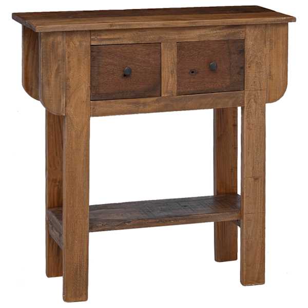vidaXL konsoollaud taastatud puidust 80 x 35 x 80 cm