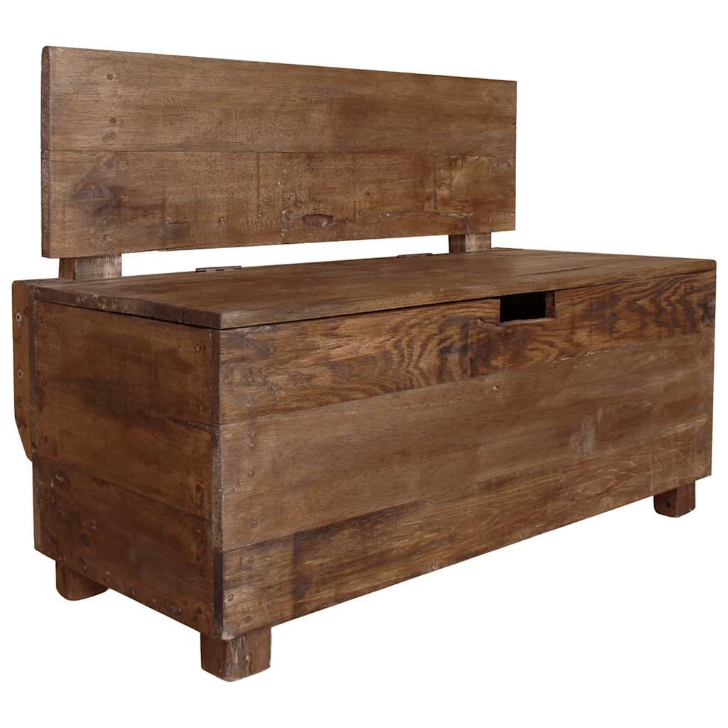 

vidaXL Bench Solid Reclaimed Wood 33.9"x15.7"x23.6"