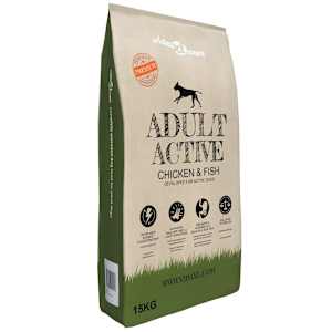 Prémiové suché krmivo pro psy Adult Active Chicken & Fish 15 kg - obrázek 1